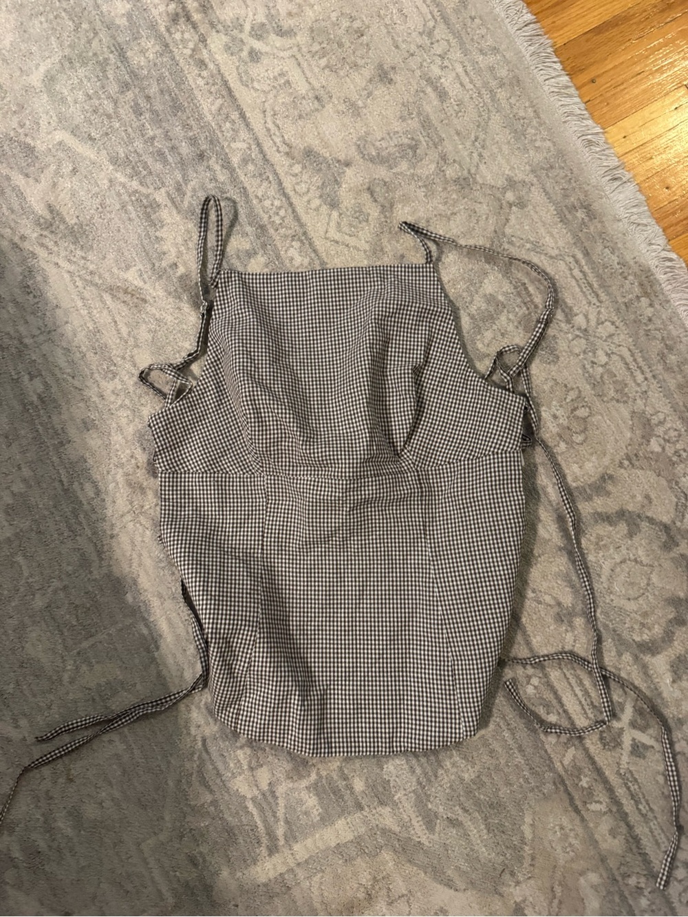 ASTR The Label Nora Apron Top small nwt